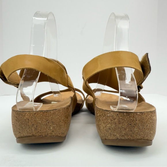 Korks By Kork-Ease size 10 Women’s Yanidel Tan Leather Slingback Sandals - Picture 4 of 9